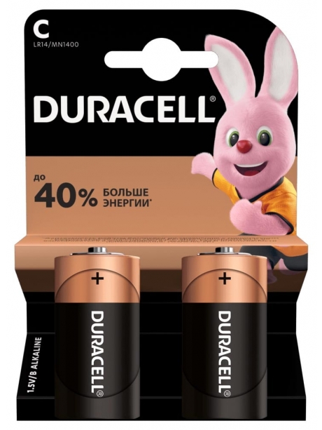 батарейка Duracell LR14/C-2BL 