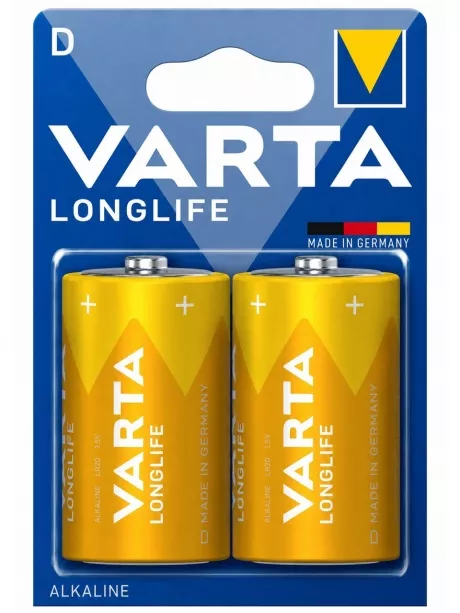 батарейка Varta LR20/D LONGLIFE 2BL 