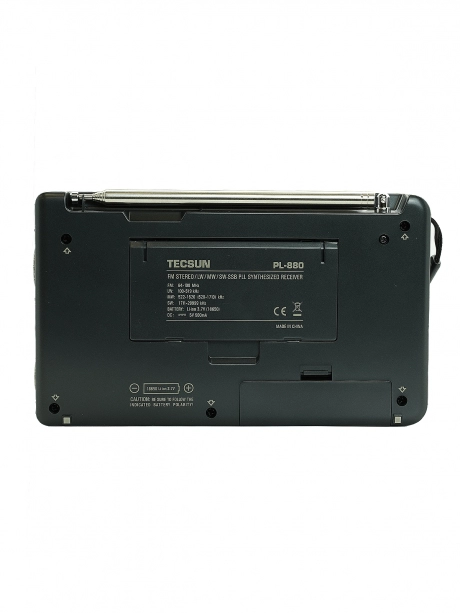 всеволновый цифровой радиоприемник Tecsun PL-880 (export version) black