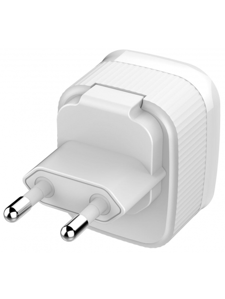 зарядное устройство LDNIO A201 2USB + кабель USB - micro USB white