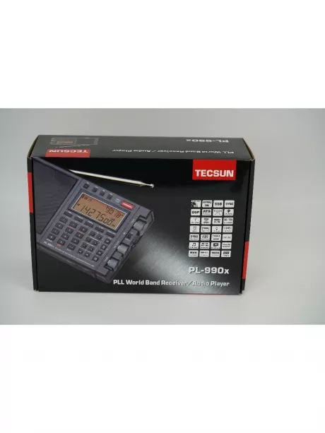 всеволновый цифровой радиоприемник с mp3 плеером Tecsun PL-990x (export version) black