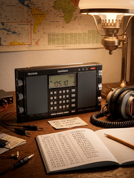 всеволновый радиоприемник высокого класса Tecsun H-501x (export version) black