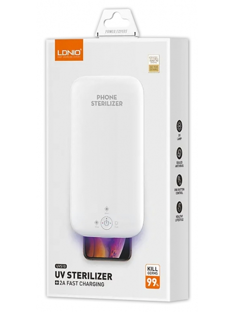 УФ стерилизатор телефона LDNIO UVS10 white
