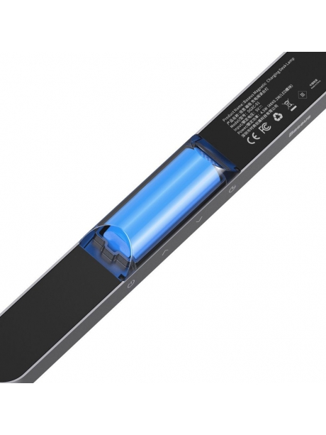 аккумуляторный светильник на магните Baseus Magnetic Stepless Dimming Charging Desk Lamp deep grey