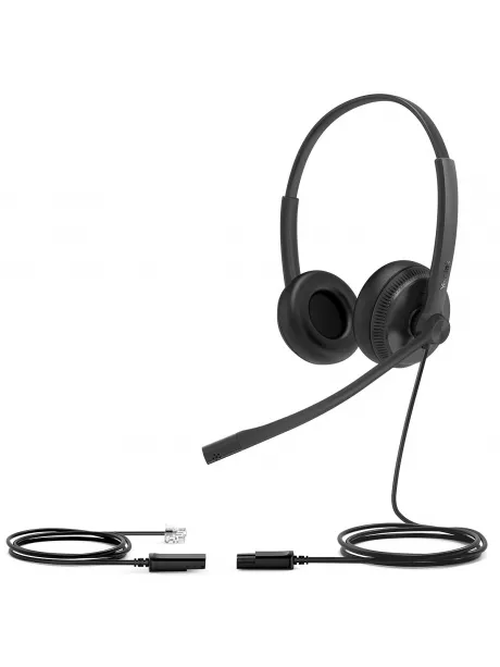 профессиональная RJ9 гарнитура Yealink YHS34 Dual 