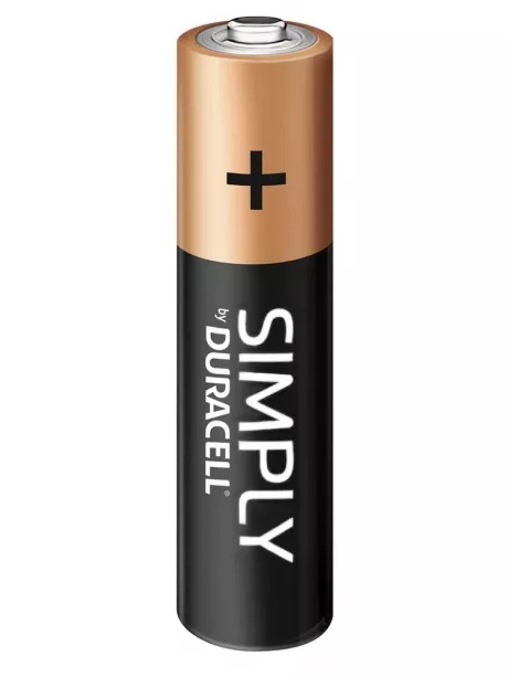 батарейка щелочная Duracell LR03/AAA SIMPLY 2*10  20BL 