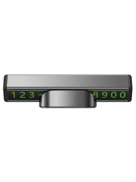 держатель для номера телефона в машину Baseus Square Bar Temporary Parking Number Plate black