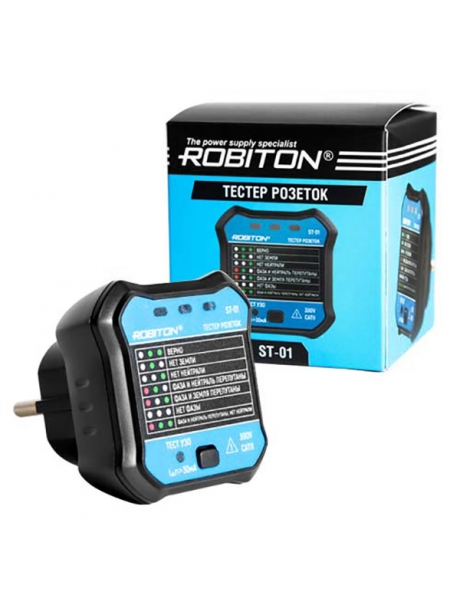 тестер розеток Robiton ST-01 