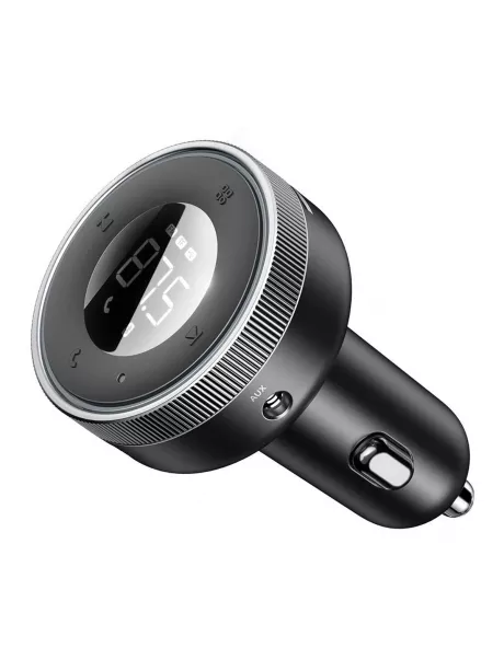 автомобильная зарядка с bluetooth FM трансмиттером Baseus Enjoy Car Wireless MP3 Charger (Wireless 5.0+5V/3.4A) black