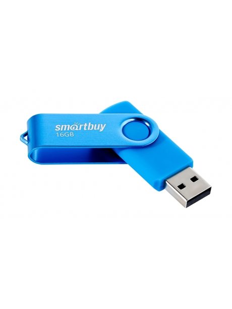 флешка USB SmartBuy Twist 16Gb blue