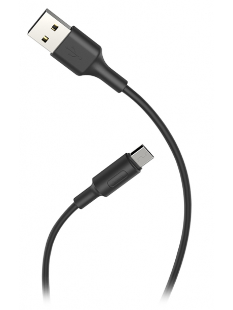 кабель передачи данных Hoco X25 Soarer micro 1m black