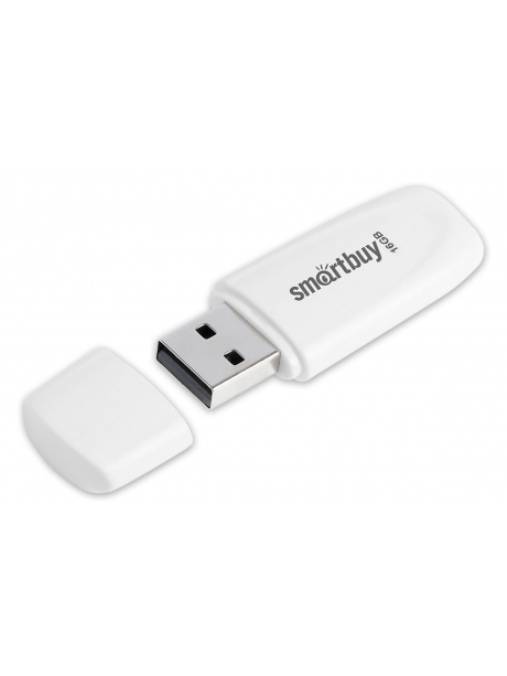 флешка USB SmartBuy Scout 16GB white