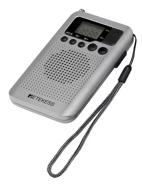 карманный цифровой радиоприемник Retekess TR106 silver