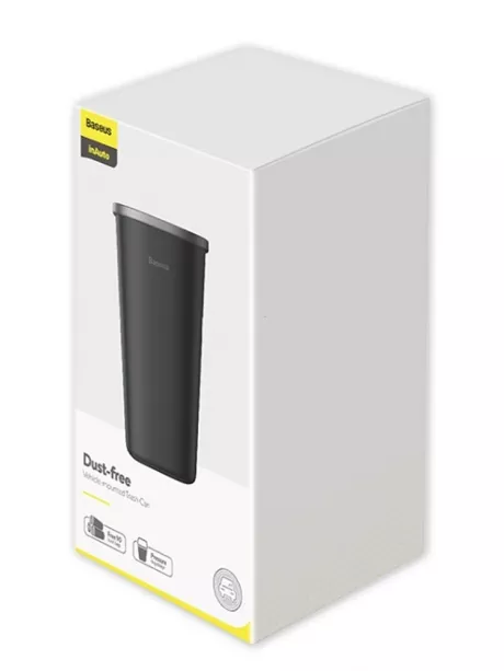 контейнер для мусора в машину Baseus Dust-free Vehicle-mounted Trash Can(Trash Bag 3 roll/90) black