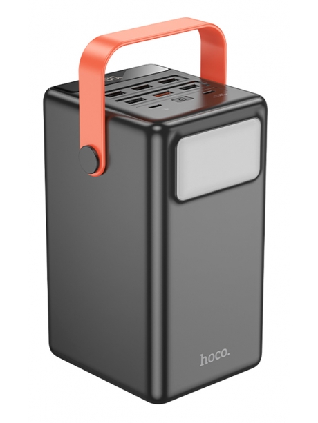 портативный внешний аккумулятор Hoco J142 Surpass 22.5W+PD20W fully compatible power bank(100000mAh) black