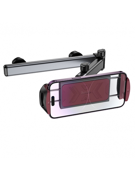 держатель на подголовник Hoco H69 Gamble telescopic tablet car holder (rear pillow) black &amp; red