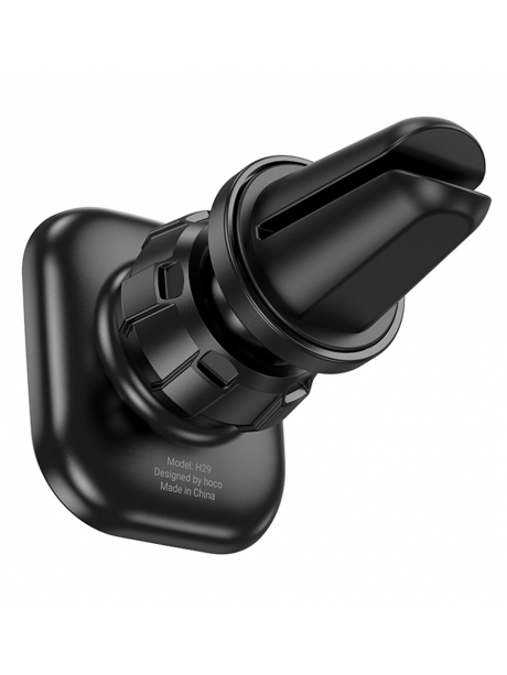 магнитный держатель на решетку вентиляции Hoco H29 Brilliant magnetic car holder (air outlet) black