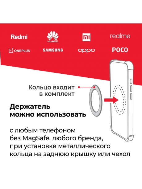 автомобильный держатель в  CD-слот Arroys CD-MS3 black