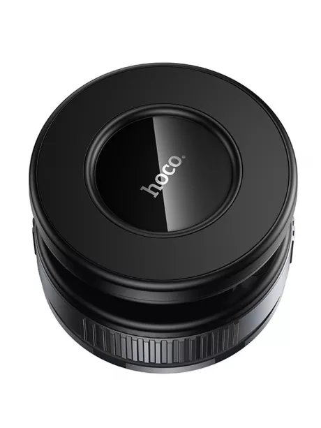 магнитный держатель на присоске Hoco H86 Dragon manual suction cup magnetic holder(universal) black/metal gray