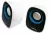 колонки Dialog Colibri AC-06UP black/white