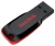 флешка USB SanDisk CZ50 Cruzer Blade 32Gb black red