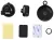 держатель на торпедо Hoco CA28 Happy journey series suction cup magnetic car holder black