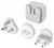 зарядное устройство для путешествий EMY MY-A502Q QC3.0 + кабель USB - micro USB white