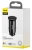 автомобильное зарядное устройство Baseus Circular Metal PPS Quick Charger Car Charger 30W(Support VOOC) black