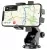 держатель на присоске с телескопической штангой Hoco CA83 David one-button center console car holder black