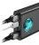 внешний аккумулятор с подсветкой и Power Delivery Baseus Amblight Digital Display Quick Charge Power Bank 30000mAh black