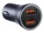 автомобильное зарядное устройство Baseus Golden Contactor Pro Dual Quick Charger Car Charger U+U 40W dark gray