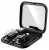 кабель передачи данных Hoco U114 Treasure box storage charging data cable set black
