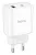 зарядное устройство Hoco C80A Plus Rapido PD20W+QC3.0 charger white