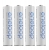 аккумулятор Panasonic 800 mAh R03/AAA Eneloop BK-4MCCA/4W-4BL 