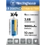 литиевые батарейки 3.6v Westinghouse ER 26500Y (C) axial wires 4шт. 