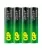 мизинчиковая батарейка GP Ultra Plus G-tech LR03/AAA-4BL 