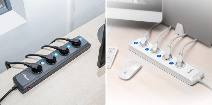 Bestek EU power strip MRJ4401