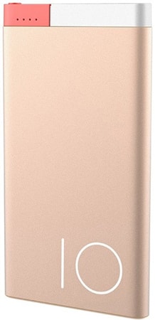 Внешний аккумулятор Rock Power Bank Odin 10000 mAh gold